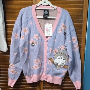 Her Universe Lavender and Pink Cardigan